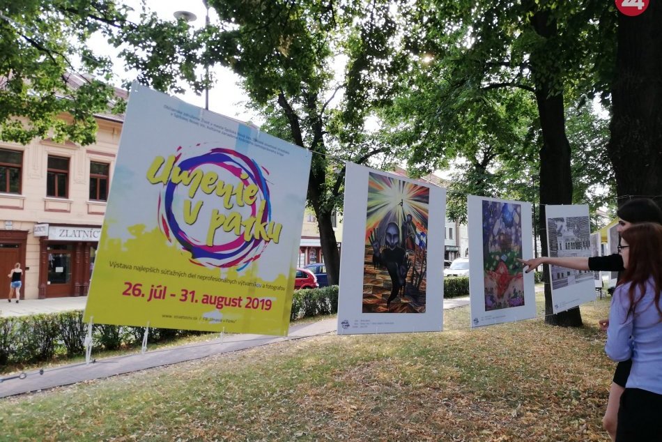 OBRAZOM: V mestskom parku v Spišskej Novej Vsi môžete opäť obdivovať umenie