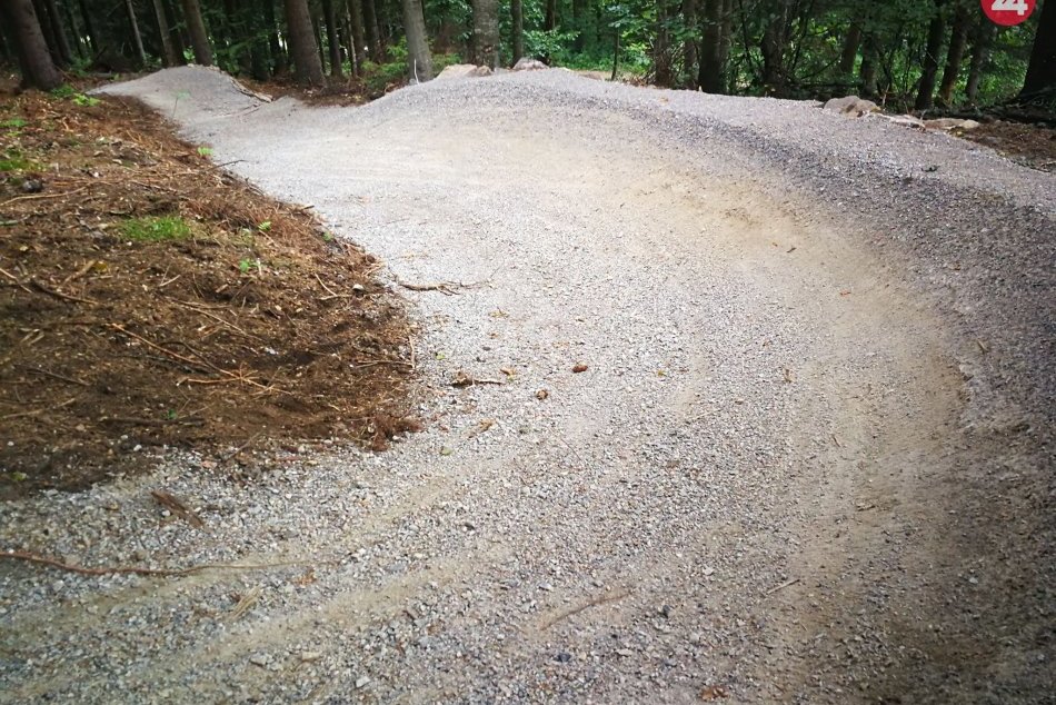 FOTO: Trať cez les na Skalke ponúka niekoľko okruhov