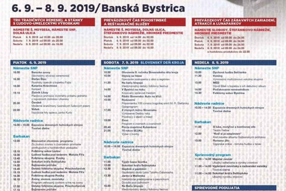 Program 362. Radvanského jarmoku