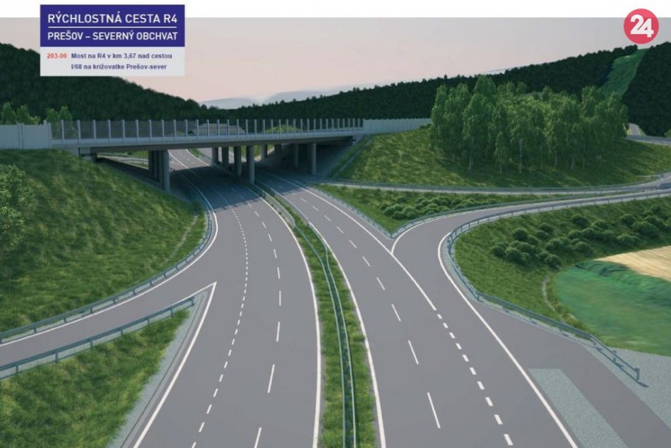 VIZUALIZÁCIE: Takto bude vyzerať severný obchvat, I. etapa