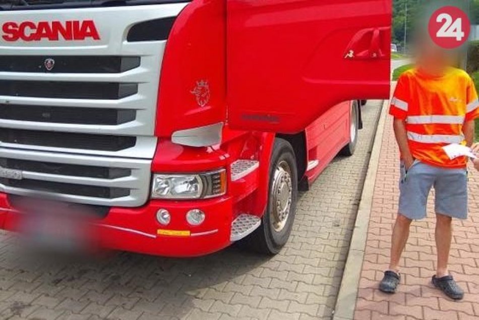 Štyri borovičky a dve pivá pred jazdou: A následne sa rútil kamionista diaľnicou