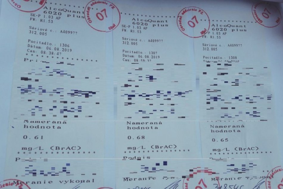 Opitý vodič kamióna neunikol pozornosti policajtov