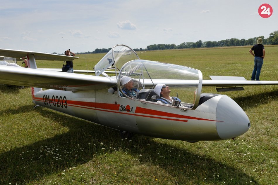 Oldtimer Pribina Star na letisku v Janíkovciach, 6. augusta 2019