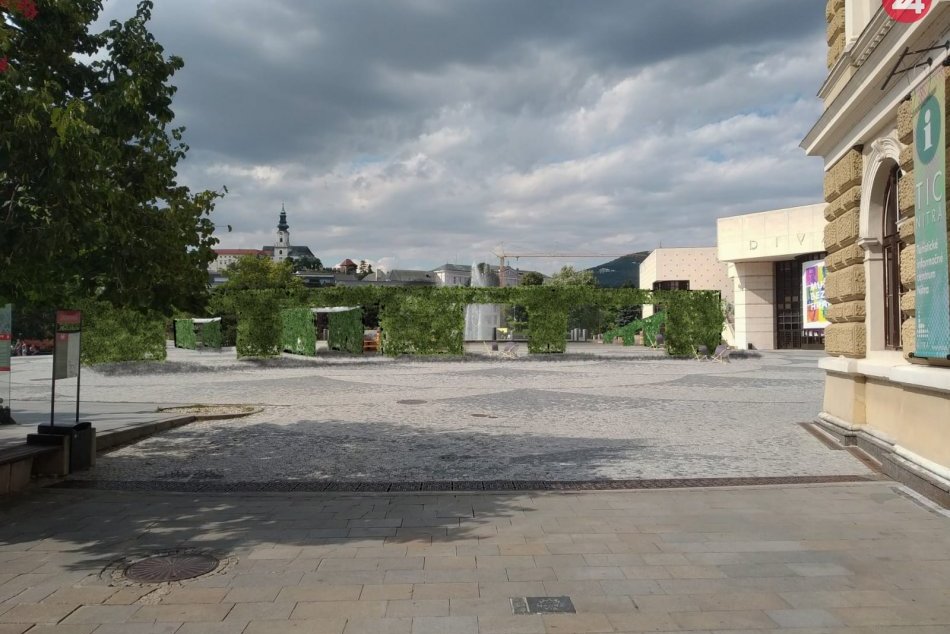 Vizualizácie zmien na nitrianskom námestí a pešej zóne