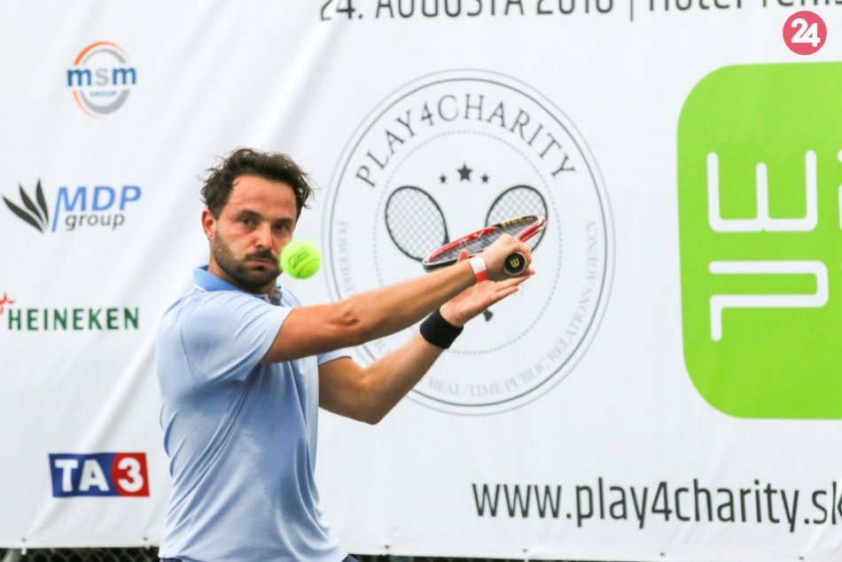 Charitatívny mediálny tenisový turnaj PLAY 4 CHARITY