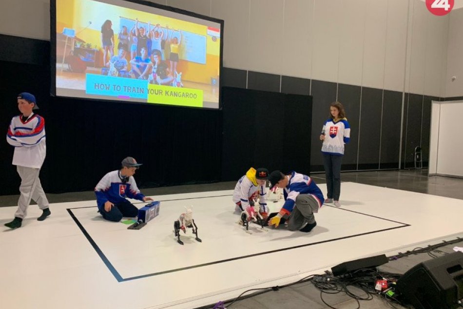 Žiaci Gymnázia Nové Zámky na Majstrovstvách sveta v robotike