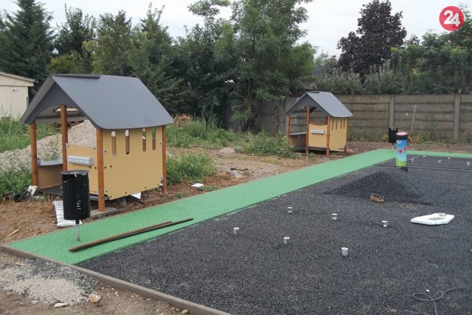 V Šali vyrastá ihrisko: Majku pribudol tobogan, FOTO