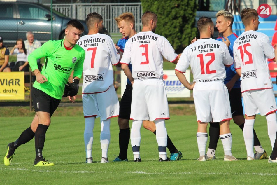 Považské derby v Slovenskom pohári: Domaniža nedelila Beluši štvorku