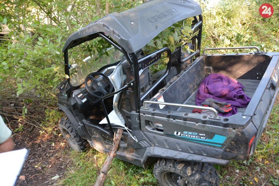 V OBRAZOCH: Jazda maloletých na štvorkolke sa skončila vážnymi zranenia