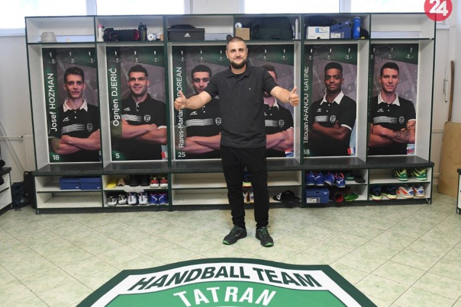 V kabíne to majú po novom: Hádzanári Tatrana sa pripravujú v týchto priestoroch