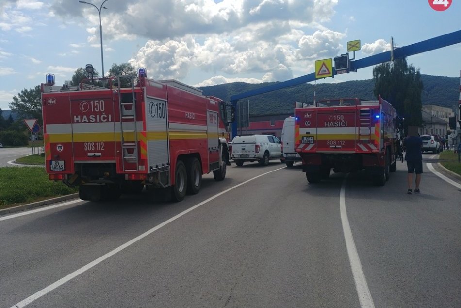 Obrazom: Masívny únik plynu v Rožňave