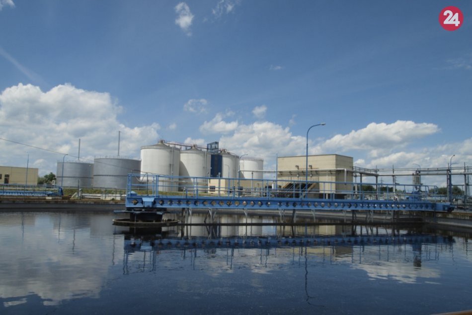 Čistička odpadových vôd v Zelenči