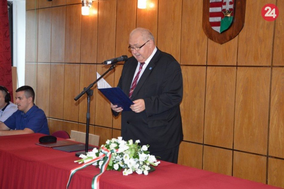 Šalianskeho primátora ocenili: Jozef Belický čestným občanom, FOTO