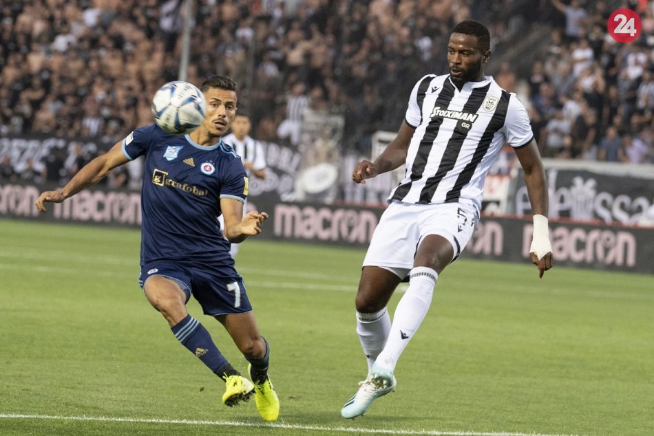 PAOK Solún – Slovan Bratislava 3:2 (0:1)