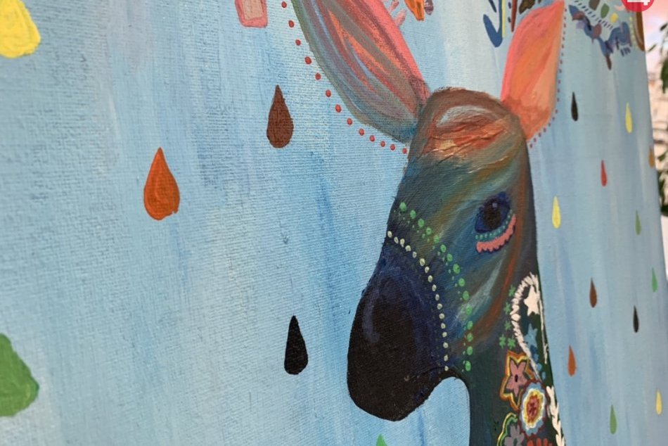 V OBRAZOCH: Výstava ZUŠ Jantárová