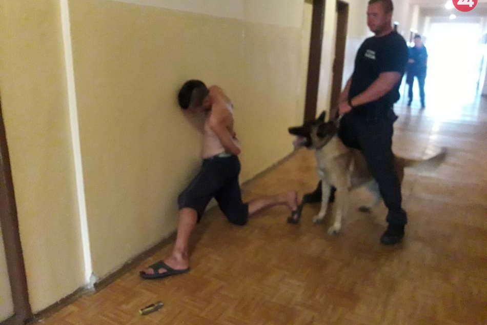 Zásah Mestskej polície v Nových Zámkoch v areáli strednej odbornej školy