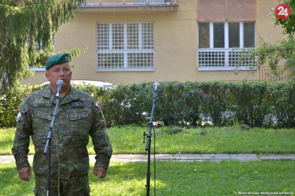 Obrazom: Rožňavčania si pripomenuli výročie Slovenského národného povstania