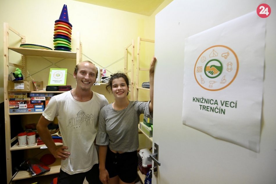 Knižnica vecí v Trenčíne: Ponúka na požičanie to, čo potrebujete len občas