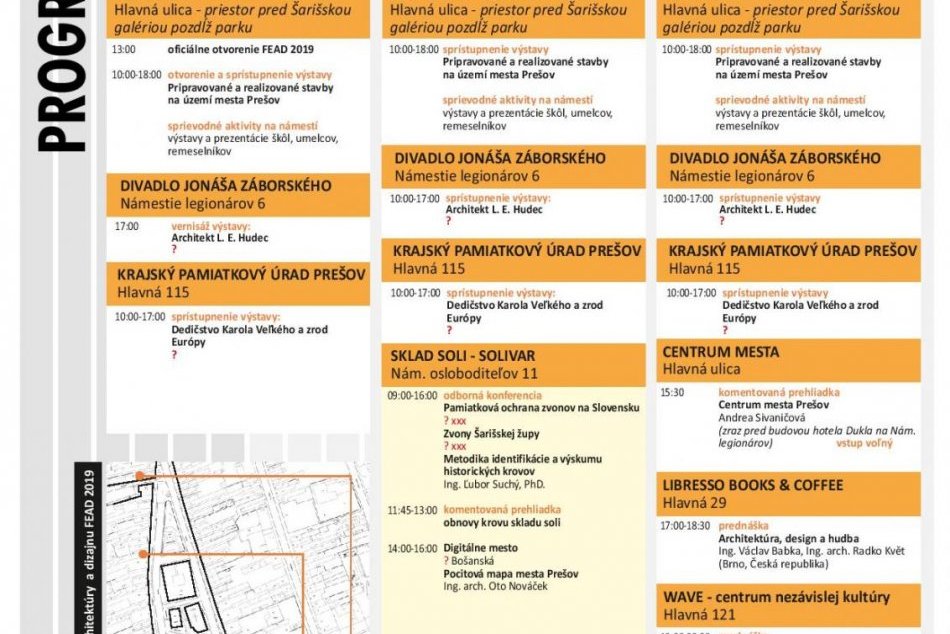 FEAD v Prešove bude aj tento rok: Program podujatia je už známy