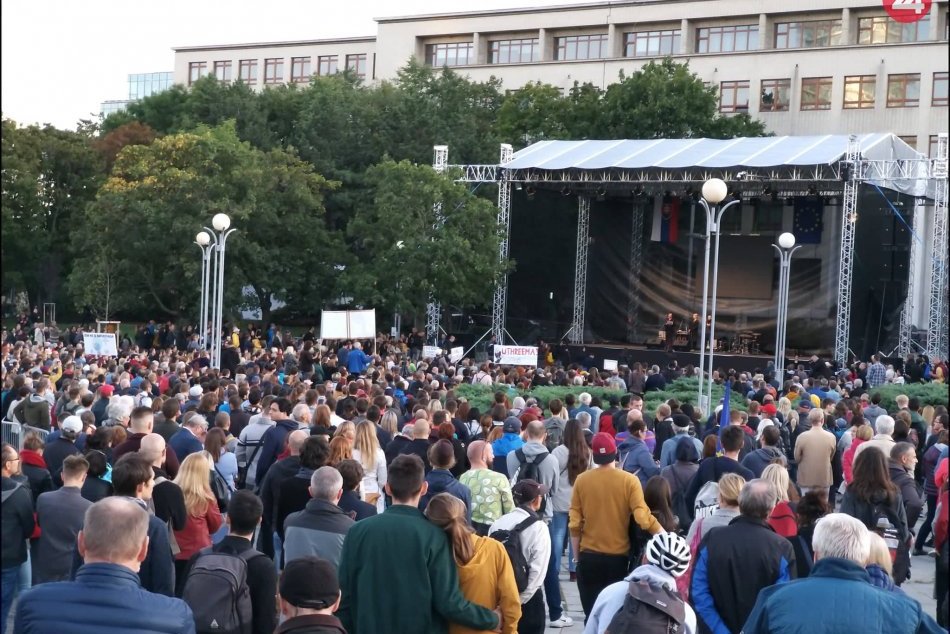 Protest Za slušné Slovensko (september 2019)