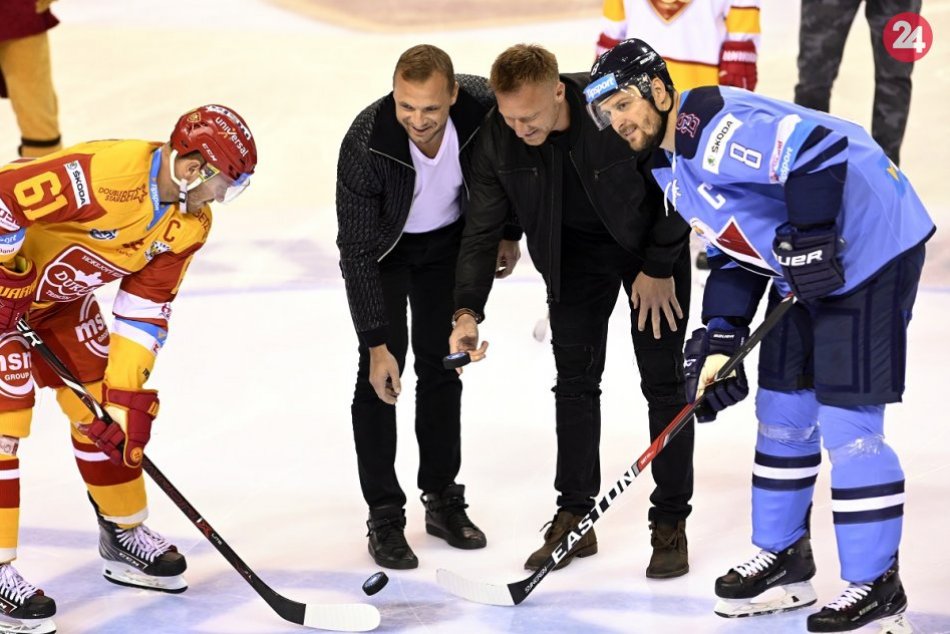 FOTO: HK Dukla Trenčín - HC Slovan Bratislava