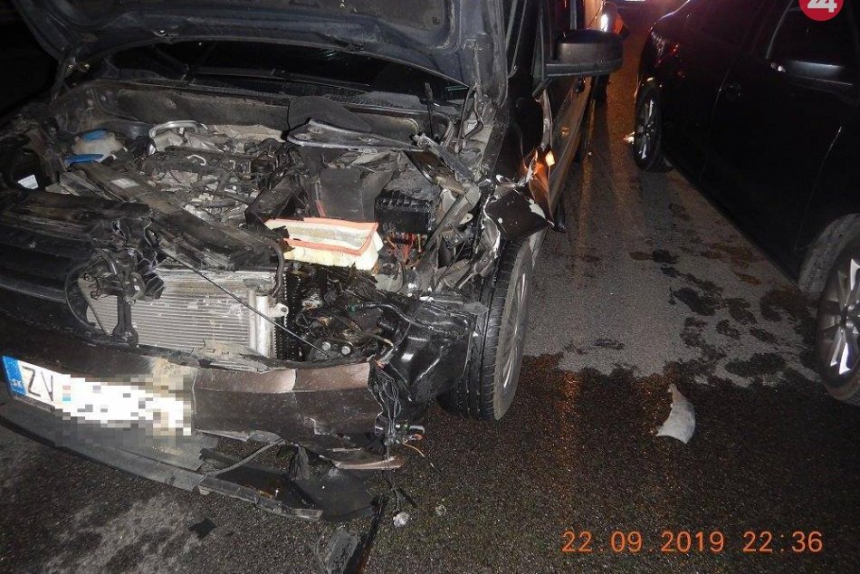 V OBRAZOCH: Vodičovi neďaleko Zvolena vbehol do cesty medveď