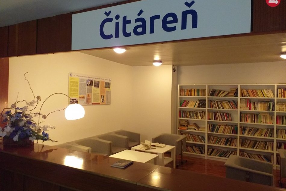 V OBRAZOCH: Čitáreň v bystrickej nemocnici