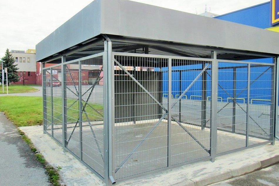 Obrazom: Cykloprístrešky v Prešove nájdeme v rôznych lokalitách