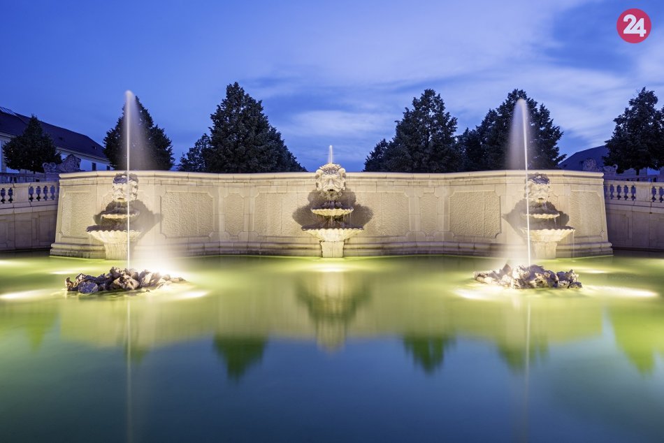 Jeseň na zámku Schloss Hof