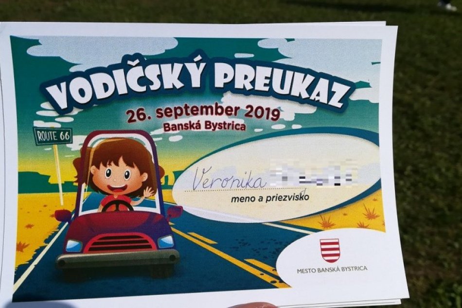 V OBRAZOCH: Bystrickí škôlkari si prevzali svoje prvé vodičáky