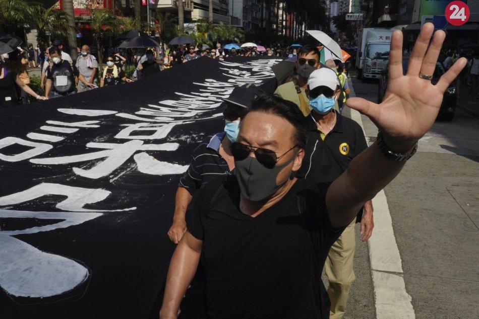 Protesty v Hongkongu