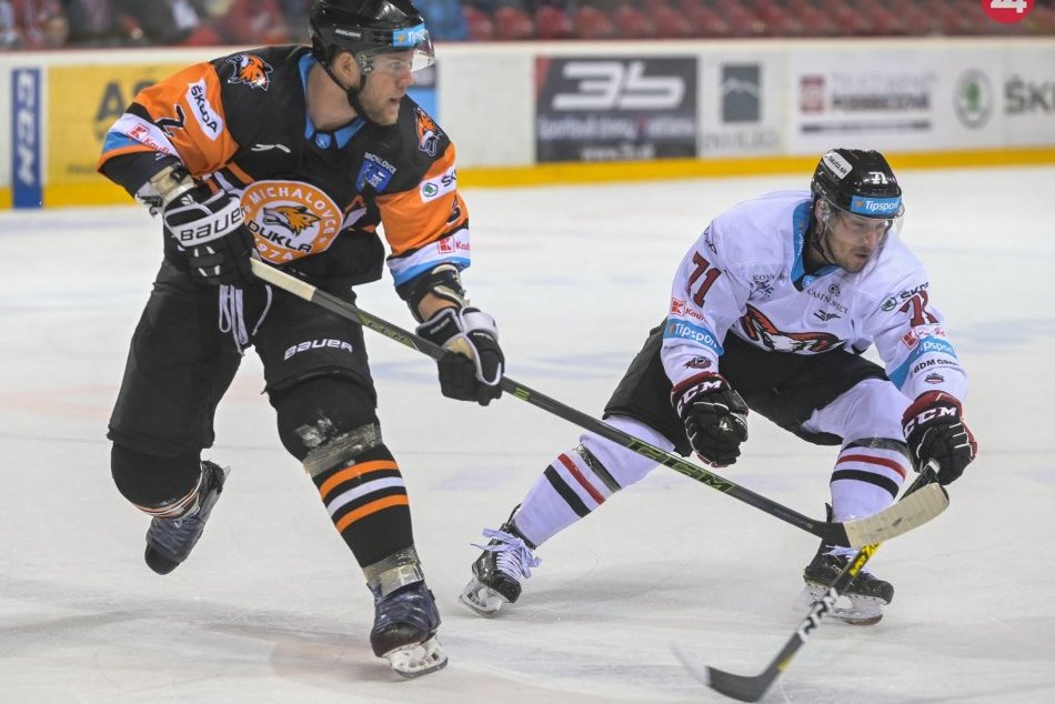 V OBRAZOCH: Bystrickí hokejisti zdolali Michalovce po predĺžení