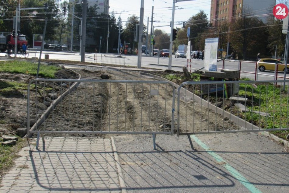 Zábery z prác na Levočskej ulici: Sú už v záverečnej fáze
