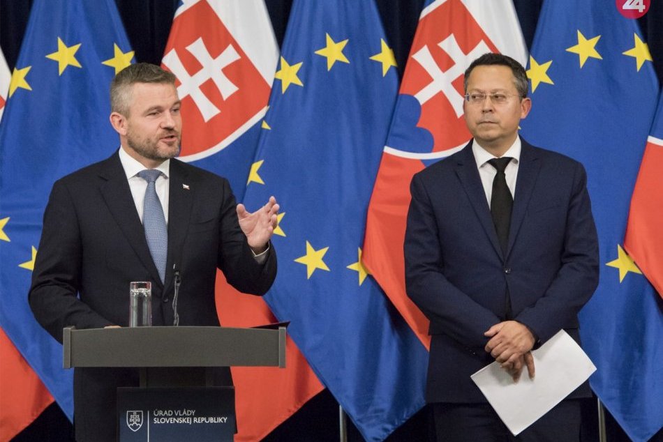 Peter Pellegrini a Ladislav Kamenický