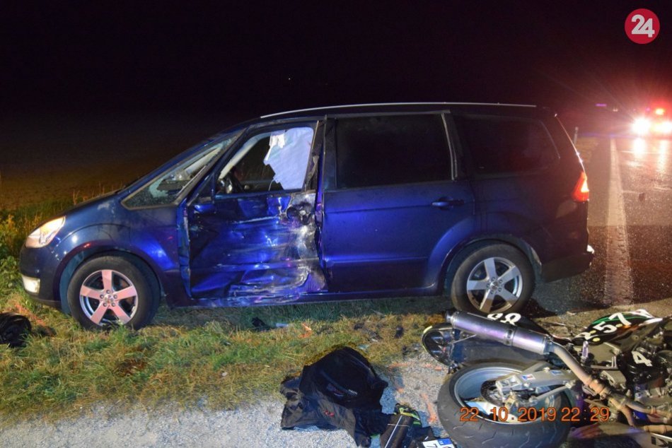 Dopravná nehoda s tragickým koncom: Pri Nitre vyhasol život motorkára