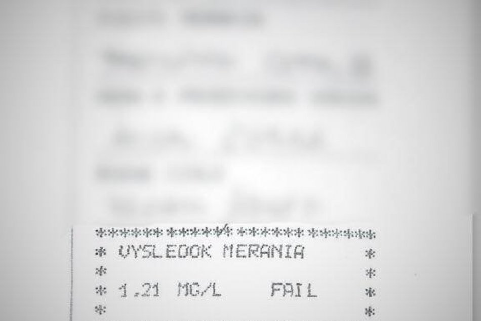 Muž si za volant sadol s vyše 2,5 promile