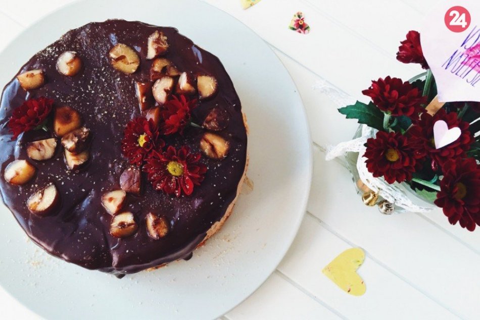 RECEPT: Cheesecake  z pečených gaštanov a javorového sirupu