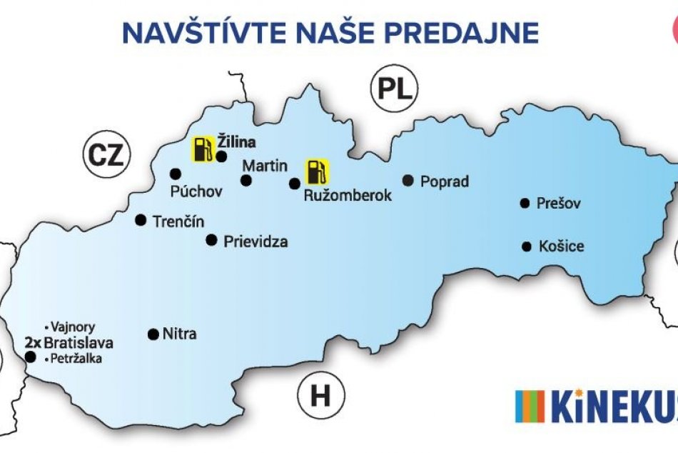 Kinekus: Prvá slovenská sieť hobbymarketov