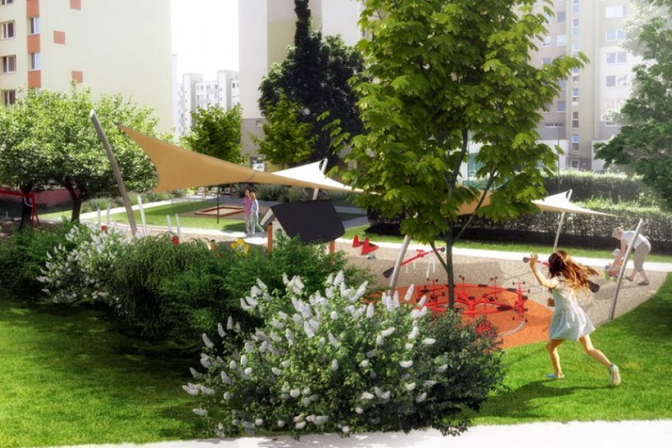 Návrh revitalizácie priestoru Na hlinách