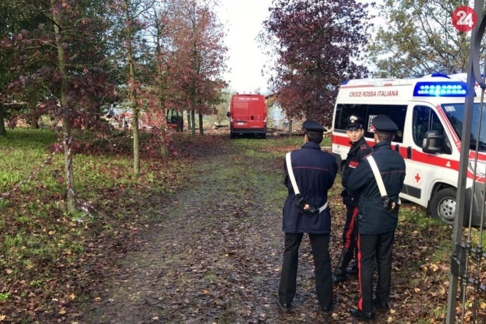 Výbuch vo farmárskej budove