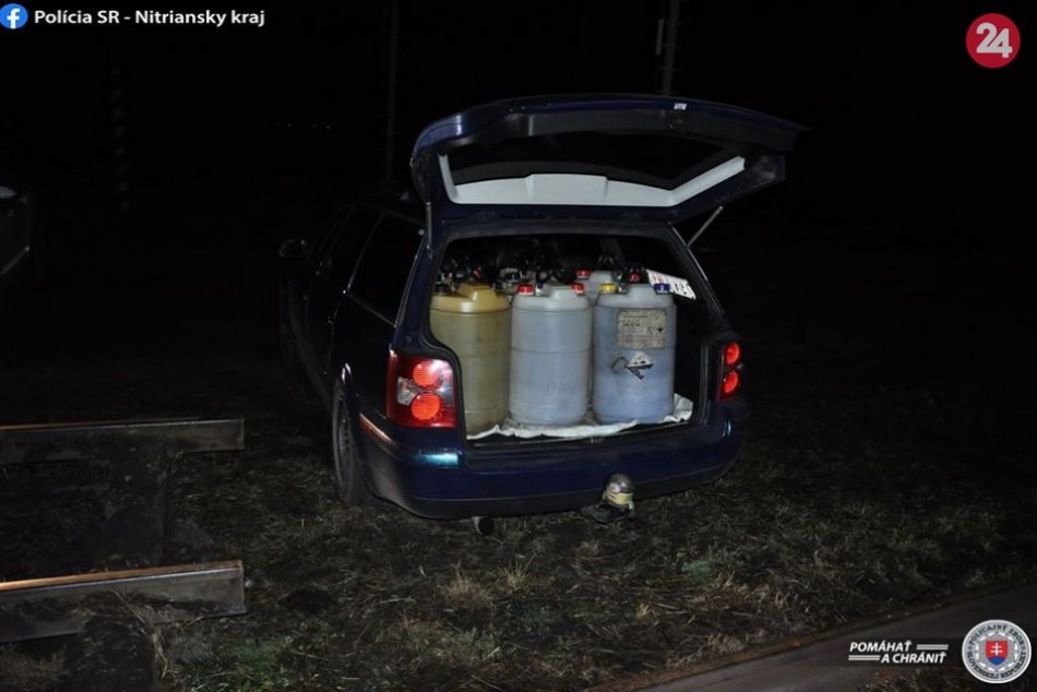 Mladík čapoval naftu na železnici: Policajti vinníka v Šali dolapili, FOTO