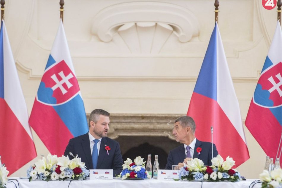 Peter Pellegrini a Andrej Babiš