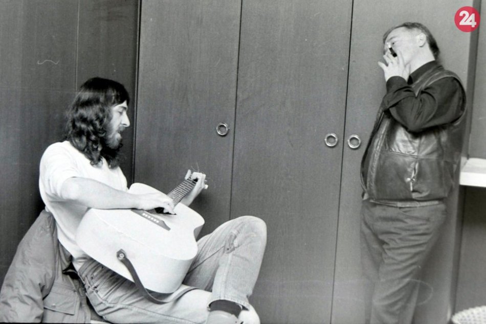 Edo Klena a Karel Kryl: Z roku 1989 majú spolu vzácne momentky