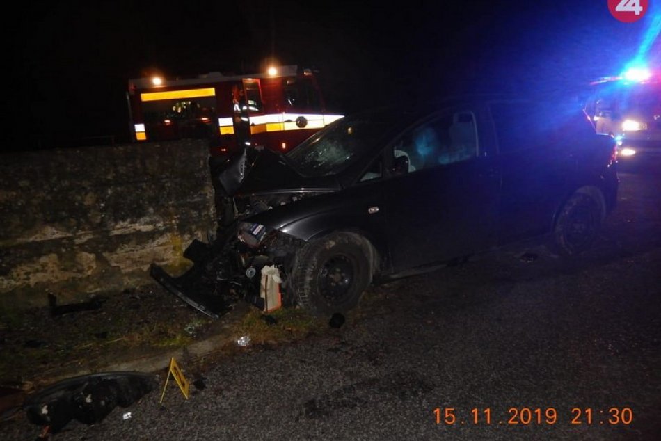 Tragická nehoda v okrese Brezno na ceste medzi Čiernym Balogom a Sihlou