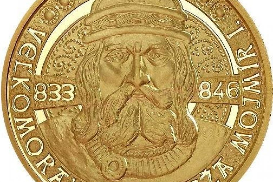 Zberateľská minca Veľkomoravské knieža Mojmír I.