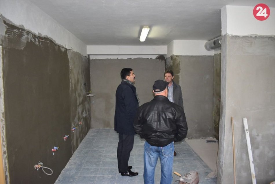 Rekonštrukcii sociálnych zariadení v telocvični na Farskej lúke