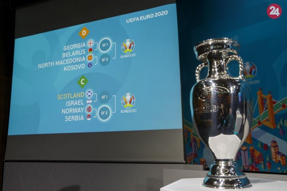 Žrebovanie zápasov play-off o účasť na EURO 2020