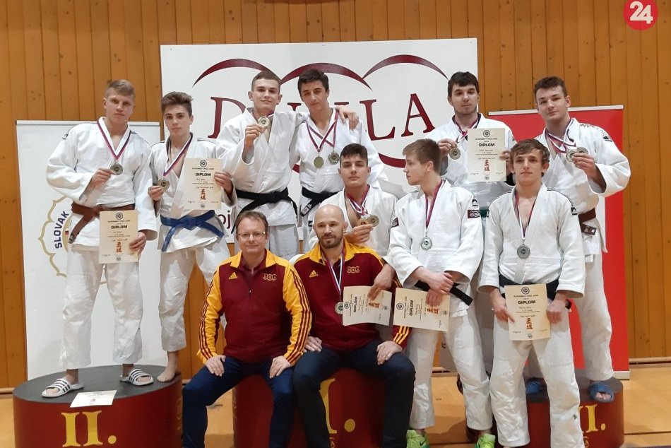V OBRAZOCH: Mladí džudisti Dukly tretí raz víťazmi ligy