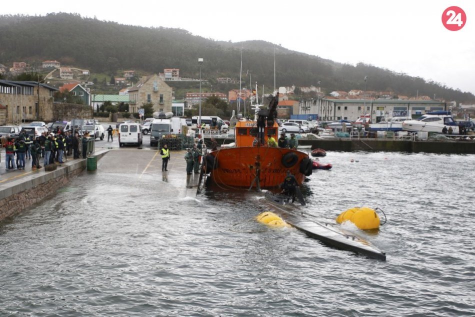 Na palube ponorky boli tri tony kokaínu v hodnote 100 miliónov eur