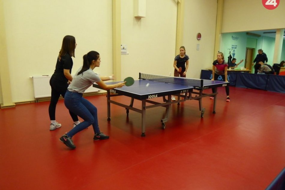 Majstrovstvá okresu v stolnom tenise stredoškolákov